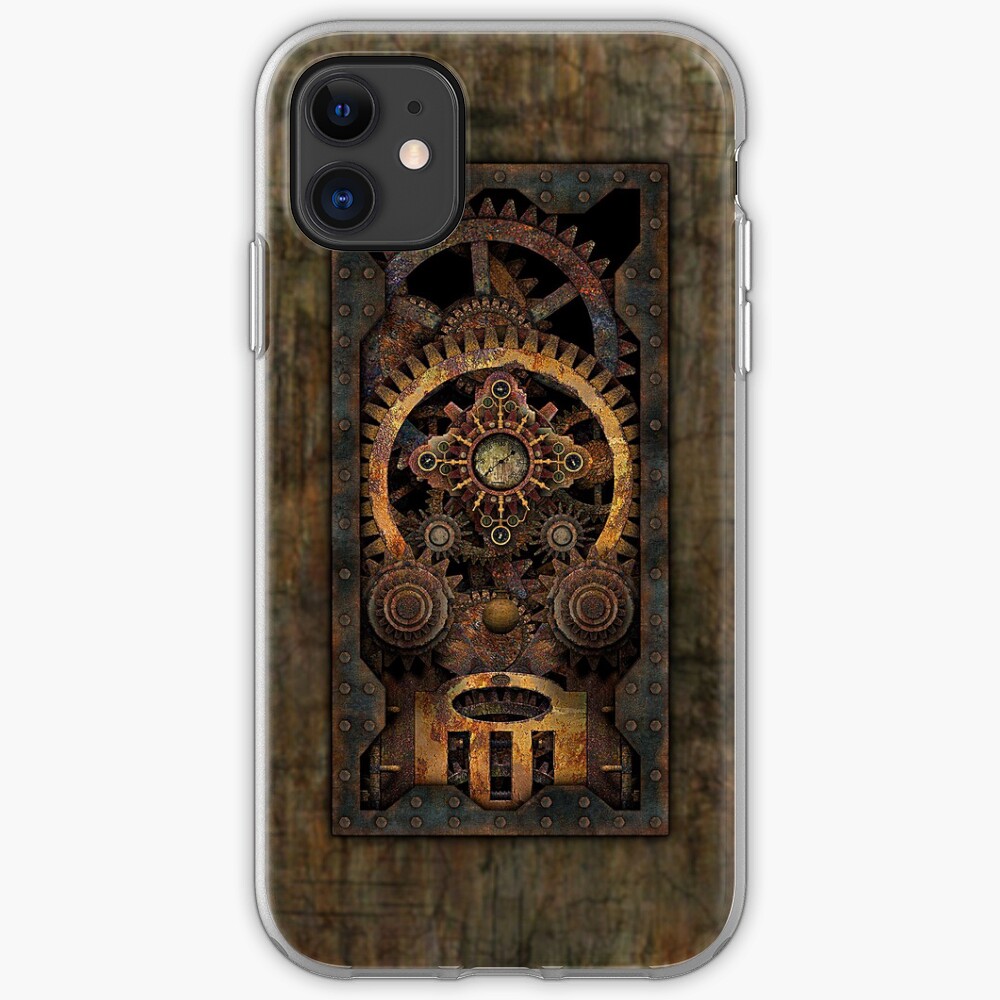 Infernal Steampunk Machine #2C Vintage Steampunk phone cases iPhone Case & Cover