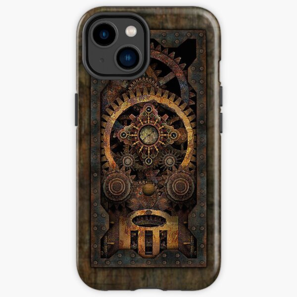 Infernal Steampunk Machine #2C Vintage Steampunk phone cases iPhone Tough Case