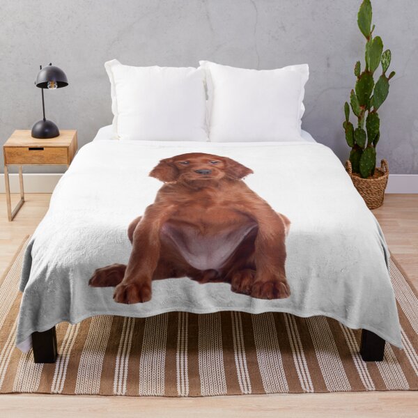 Item preview, Irish Setter Puppy designed and sold by WearItOwnIt.