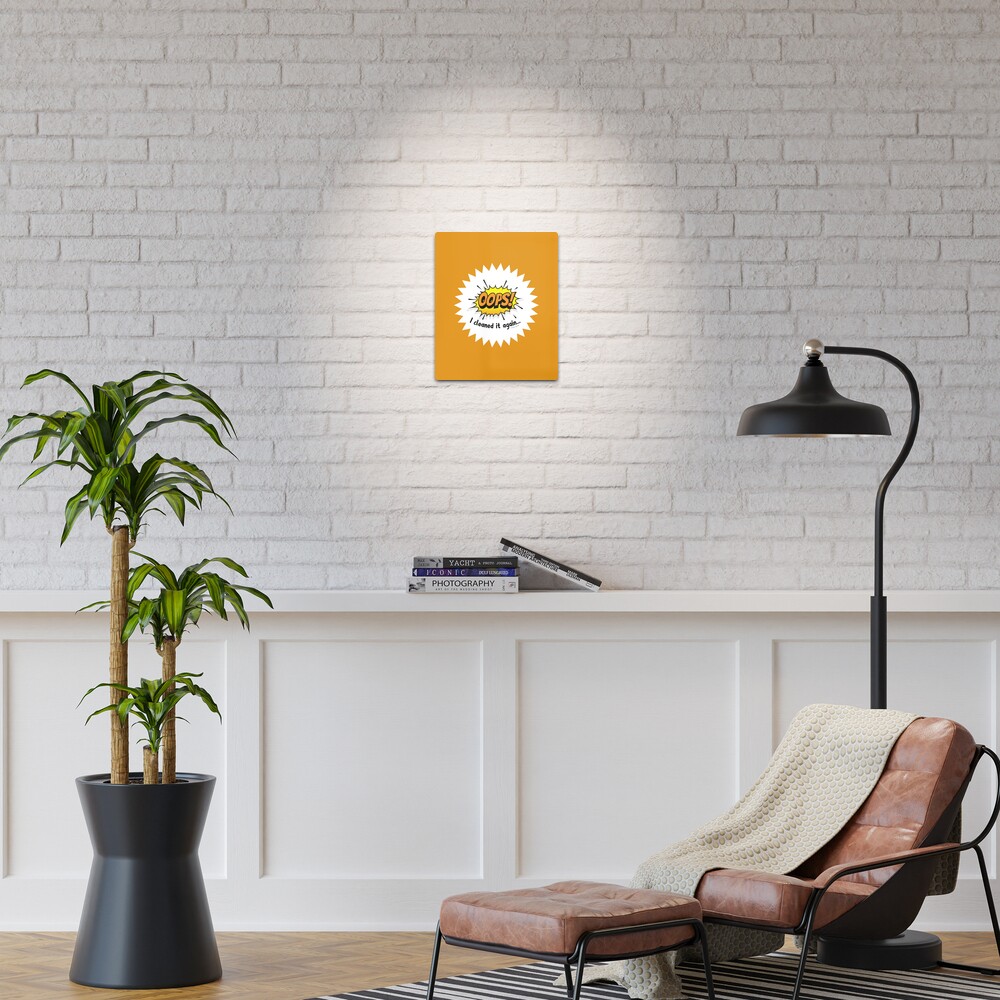 Item preview, Metal Print designed and sold by SavvyCleaner.