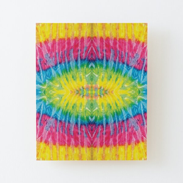 Colorful Wood Mounted Print