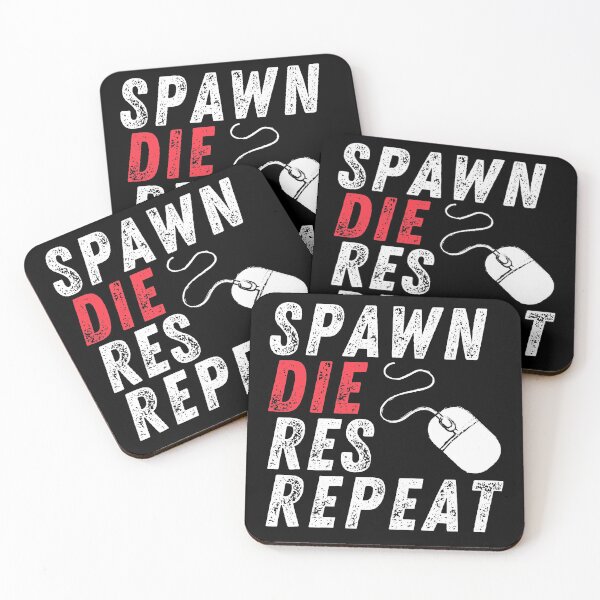 Item preview, Spawn Res Repeat | PC Gamer designed and sold by itsokaybyme.