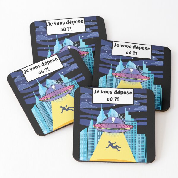 Item preview, Extra-terrestrial: "Where will I drop you off ?!" designed and sold by Cheerocki.