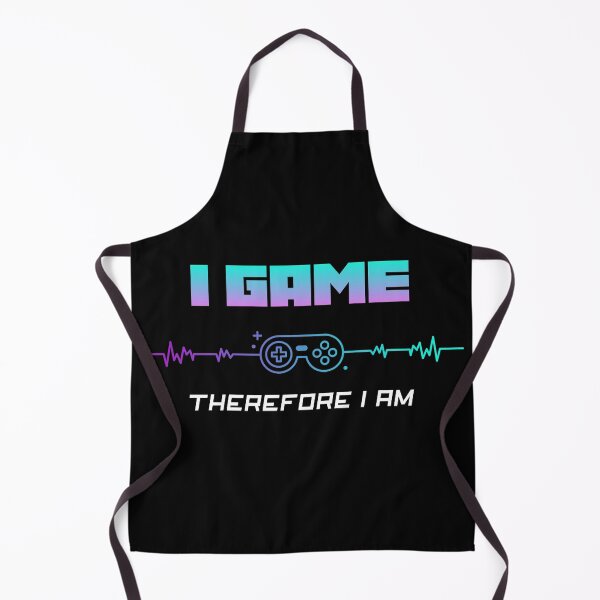 Item preview, I Game Therefore I Am Gamers Never Quit Gaming Life Video Games Addiction designed and sold by KLINESTORE.