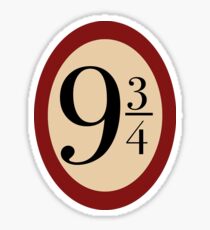 Platform 9 3/4 Sticker