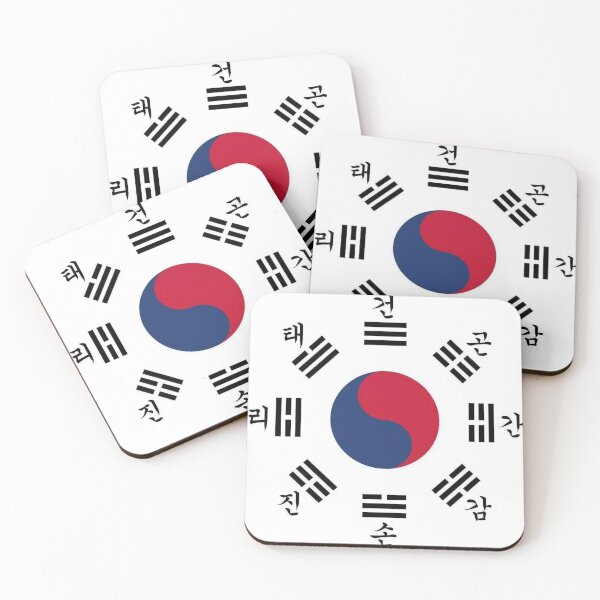 Item preview, Korean TKD flag designed and sold by BlueDragonTKD.