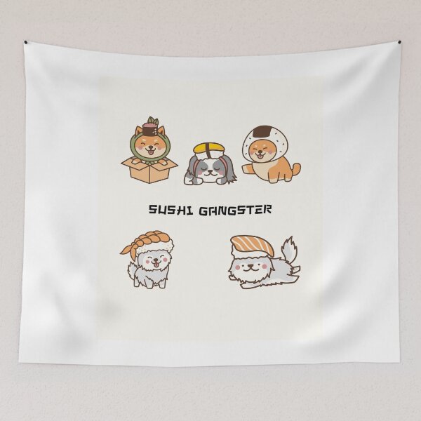 Item preview, Sushi Gangster designed and sold by TTNTSHOP.