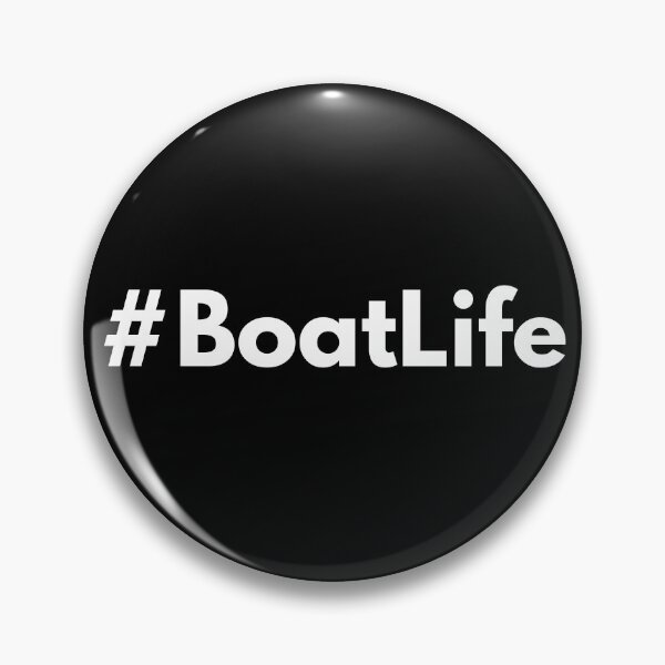 Artikelvorschau, Hashtag Boat Life entworfen und verkauft von HashtagZone.