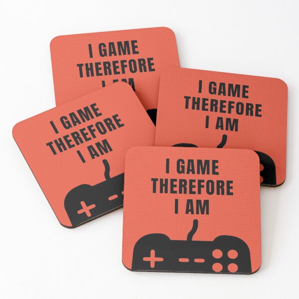 Item preview, I Game Therefore I am designed and sold by TheGoToStore.
