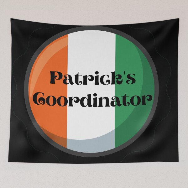 Item preview, The Patrick's coordinator badge designed and sold by Manoroma.