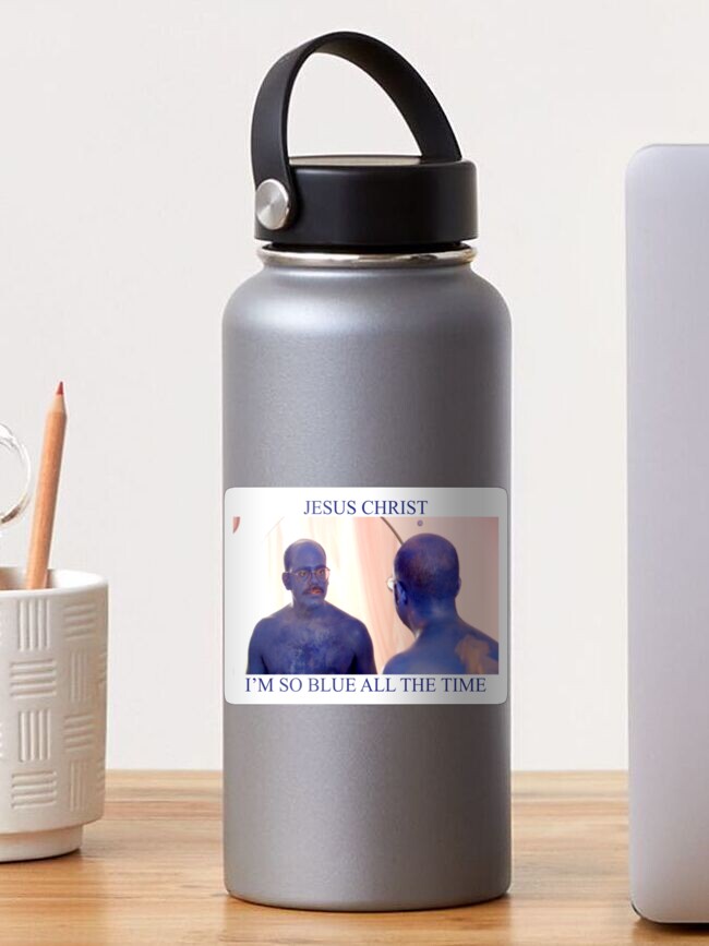 Thumbnail 1 of 3, Sticker, tobias funke funeral phoebe bridgers designed and sold by isabellaz.