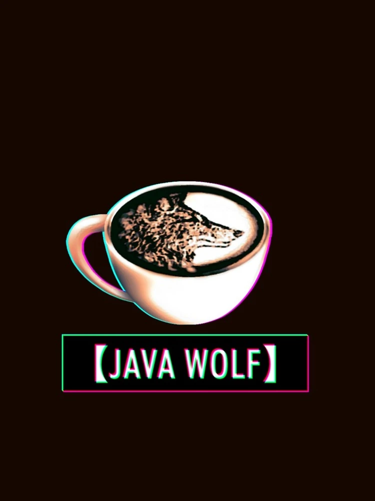 Aperçu 4 sur 4. Coque iPhone avec l'œuvre Logo Loup Java créée et vendue par JavaWolfDesign.