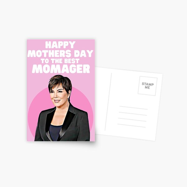 Aperçu de l'œuvre Fête des mères Kris Jenner créée et vendue par getmethetea.
