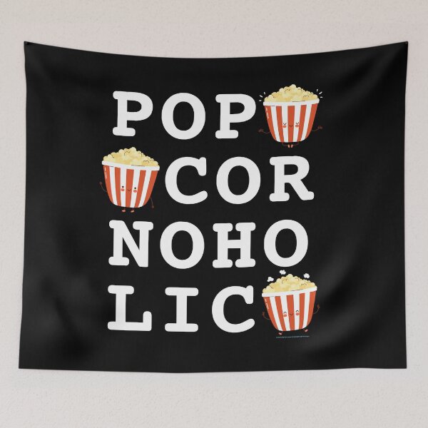 Item preview, Popcornoholic Funny Design For Popcorn Lovers designed and sold by JackCurtis1991.