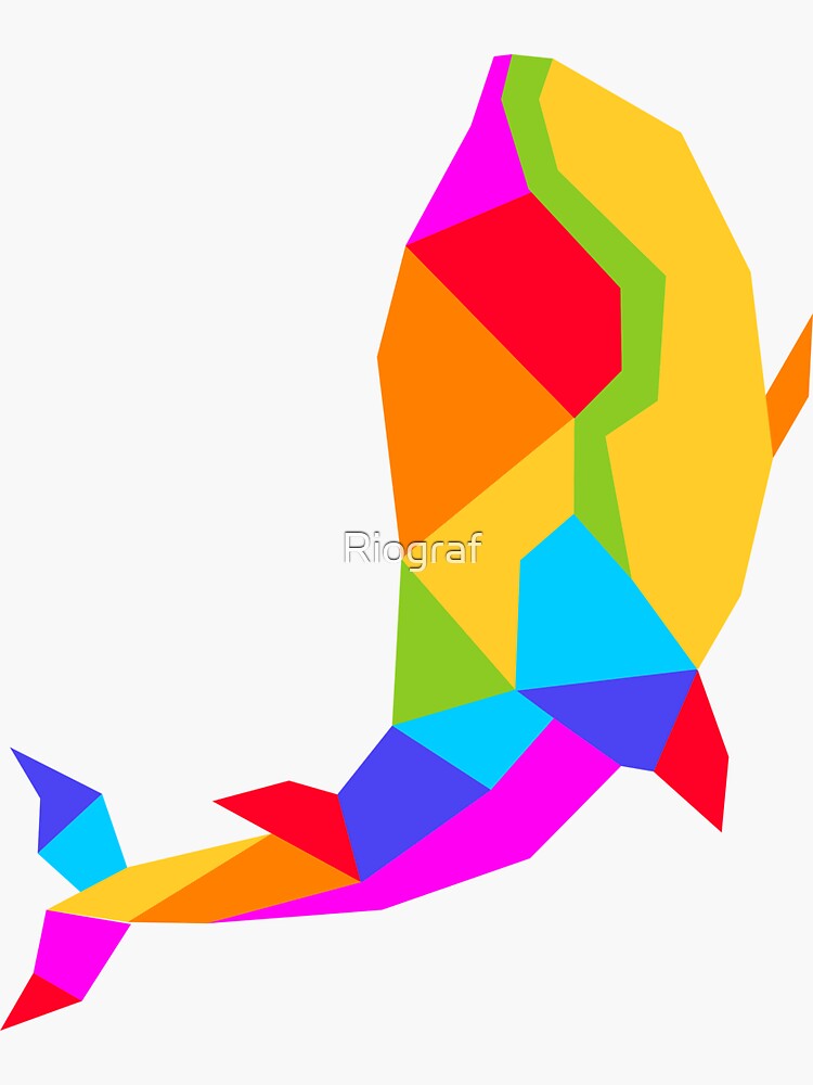 Imagen 3 de 3, Pegatina con la obra Baleine, diseñada y vendida por Riograf.