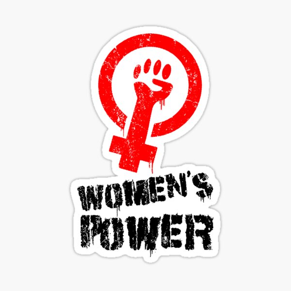 El Poder de las Mujeres Pegatina