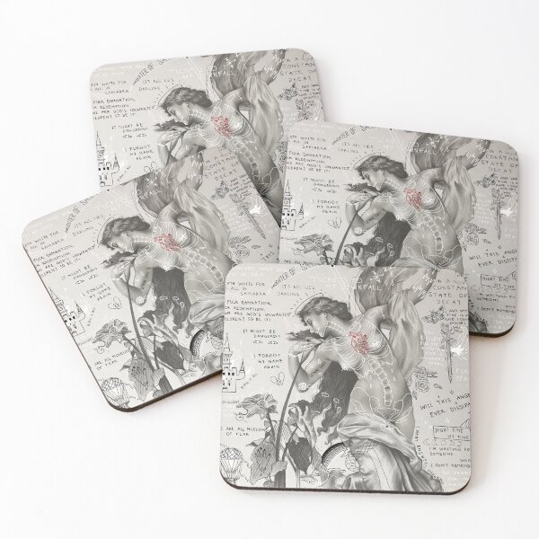 Item preview, Vintage drawing of a woman designed and sold by Munaalunaa.
