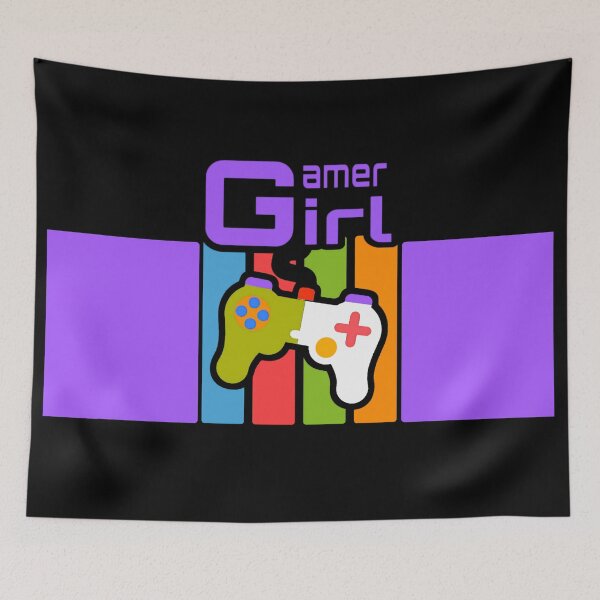 Item preview, Gamer Girl video game player design designed and sold by Alondra.