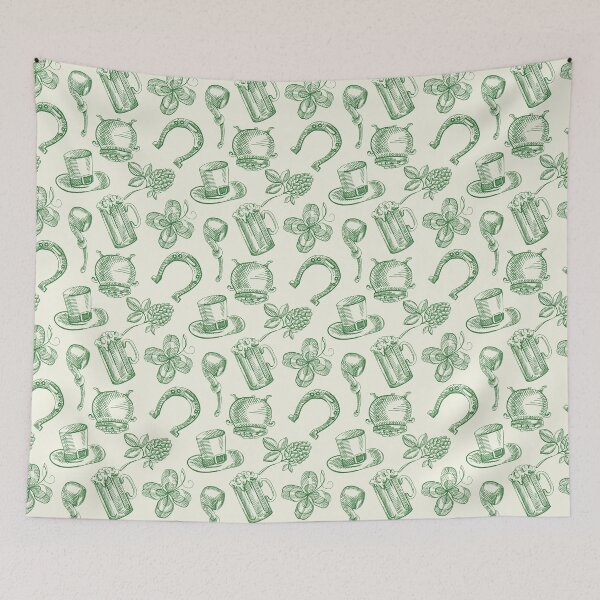 Item preview, Feast Of Saint Patrick Repeating Pattern designed and sold by fahadabu.