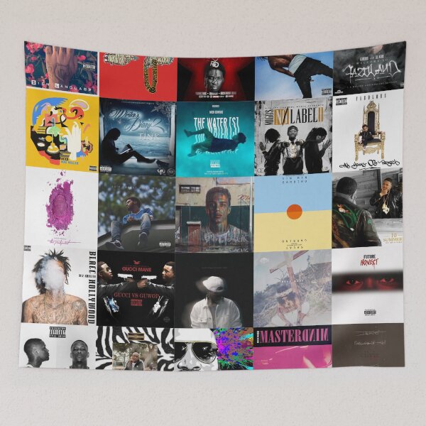 Artikelvorschau, Collage Cover Rap Kultur entworfen und verkauft von Javier Rojas.