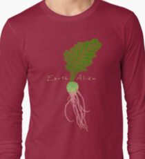 Earth Alien Watermelon Radish Long Sleeve T-Shirt