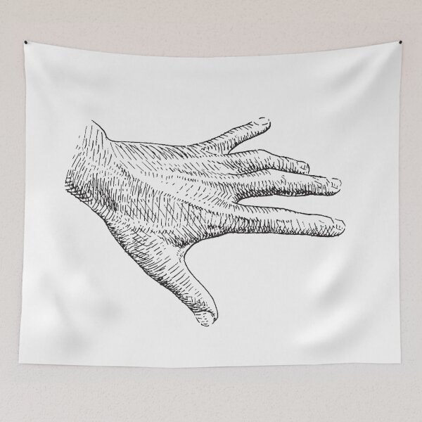 Item preview, Hand crosshatcing designed and sold by HaniKayal.