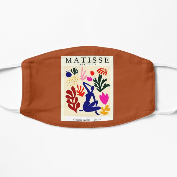 GRAND PALAIS : Vintage Matisse The Cut Outs Exhibit Advertising Print Flat Mask