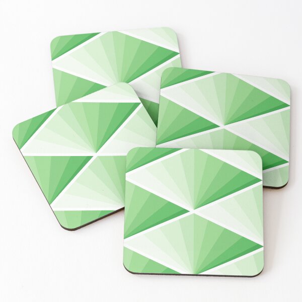 Artikelvorschau, GREEN JAPAN TILE ART FANS PATTERN BY SUBGIRL entworfen und verkauft von SUBGIRL.