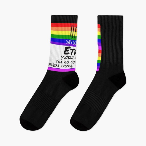 Item preview, Mens My Name Is Ethan Sorry Ladies I'm So Gay I Can't Even Drive designed and sold by melisenda.
