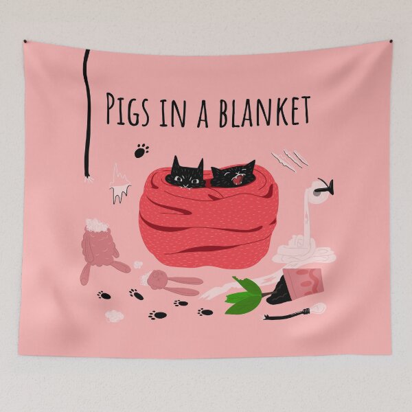 Item preview, Pigs in a blanket designed and sold by Bezzikapa.