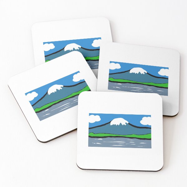 Item preview, Mount Fuji Japan designed and sold by stick-stickers.