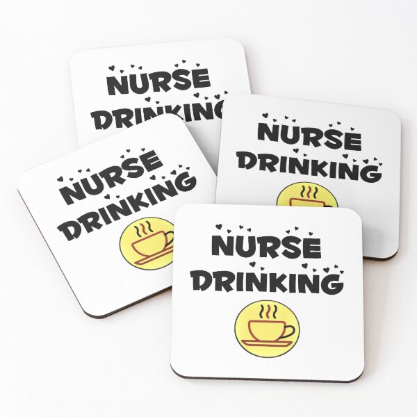 Item preview, Nurse Drinking Coffee designed and sold by Nurul Hoda.