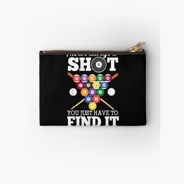 Item preview, Pool Player Skills Billiard 8 Ball There's Always A Shot designed and sold by melisenda.