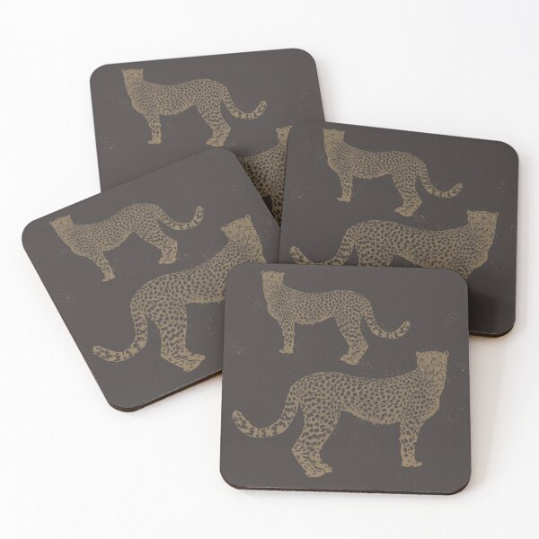Item preview, Black and Gold Cheetah Jungle Cat designed and sold by AmyJCreative.