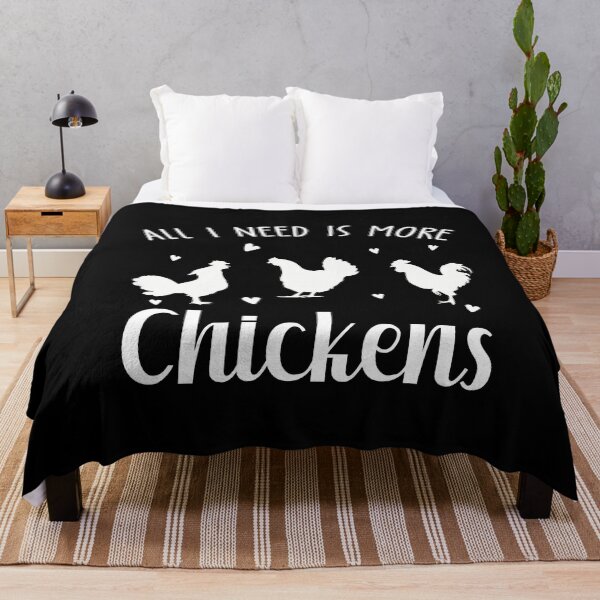 Item preview, All I Need Is More Chickens Poultry Farmer Hen Rooster - farmer saying designed and sold by NSTeeDesign.