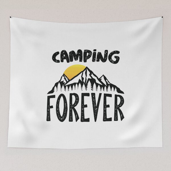 Item preview, CAMPING FOREVER designed and sold by DA-BRAND-DESIGN.