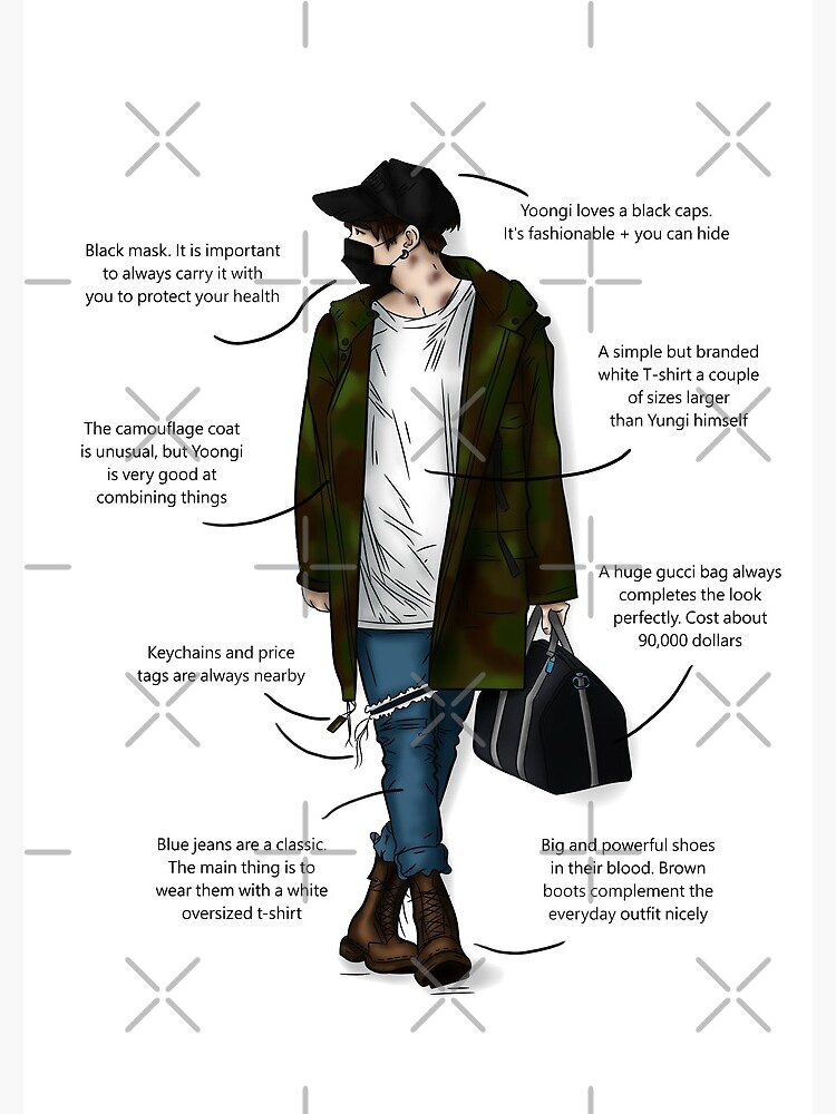 BTS Yoongi Suga Style