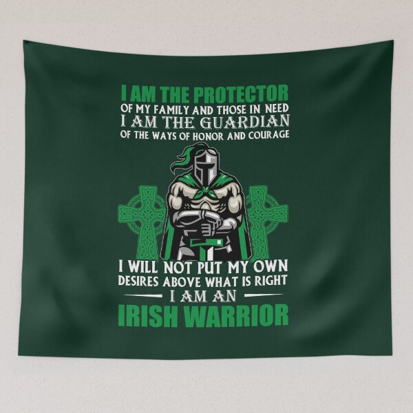 Item preview, IRISH WARRIOR - St. Patrick's Day designed and sold by K-icon.