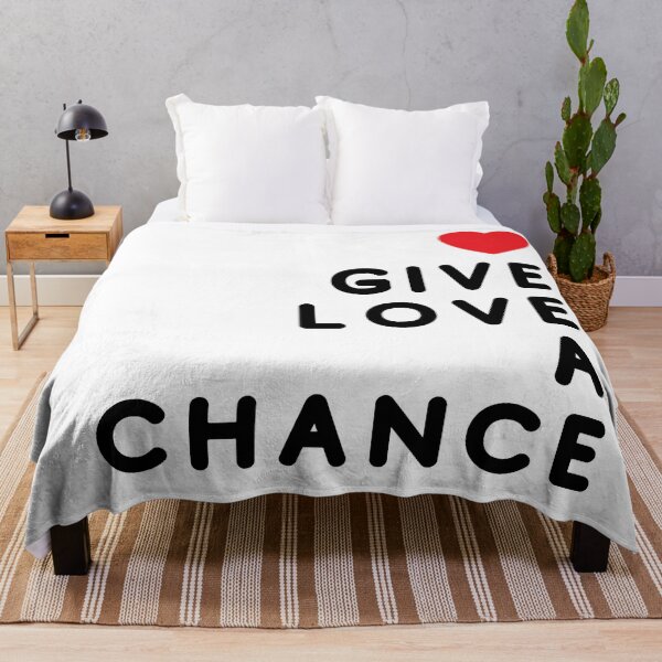 Item preview, Give Love A Chance designed and sold by HappyPeeps.