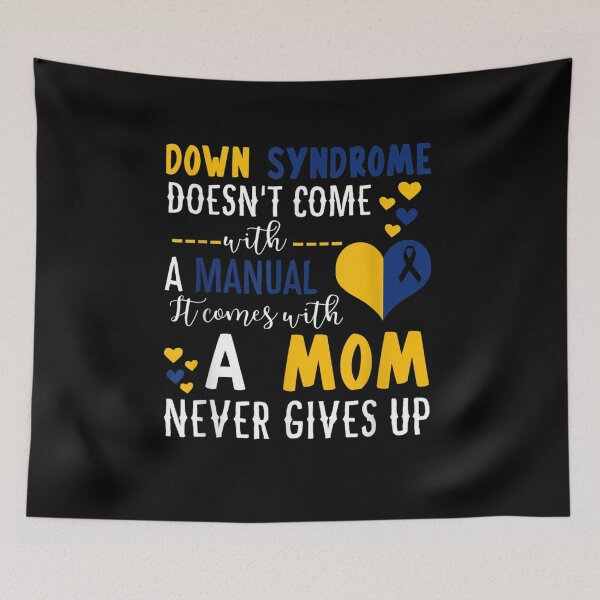 Item preview, Down Syndrome Mom A Mom Never Gives Up designed and sold by melisenda.