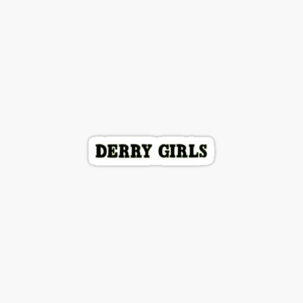 Vista previa del artículo con la obra «Derry Girls», diseñado y vendido por Daisylilly17.