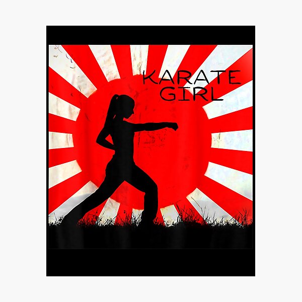 Artikel-Vorschau von Karate Mädchen Kampfsport Motivation, designt und verkauft von melisenda.
