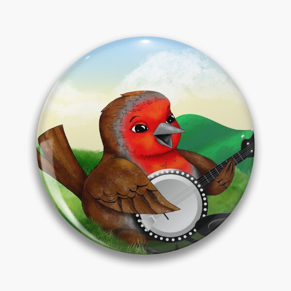 Item preview, Singing Robin designed and sold by HappyWhimsy.