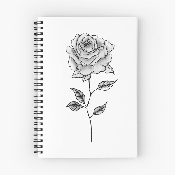 Item preview, Black and white rose designed and sold by MariiaCreation.