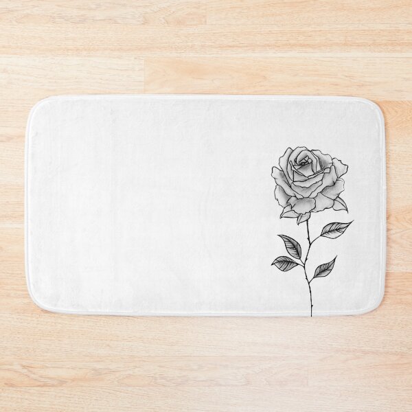 Item preview, Black and white rose designed and sold by MariiaCreation.