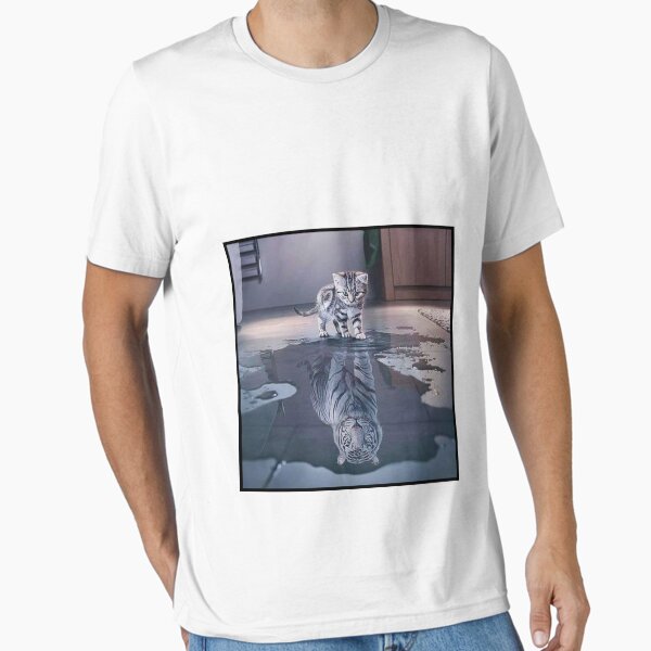 Item preview, Cat wants to be a tiger ! designed and sold by Thibo85.