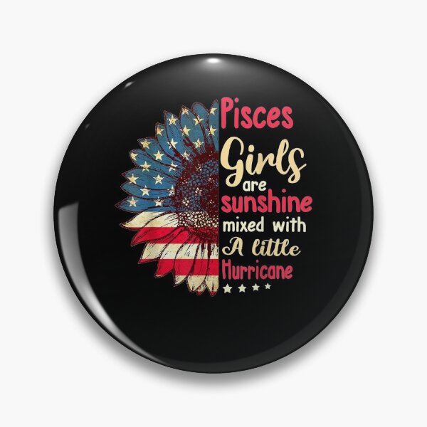 Item preview, Pisces Girls Are Sunshine Mixed With A Little Hurricane designed and sold by melisenda.