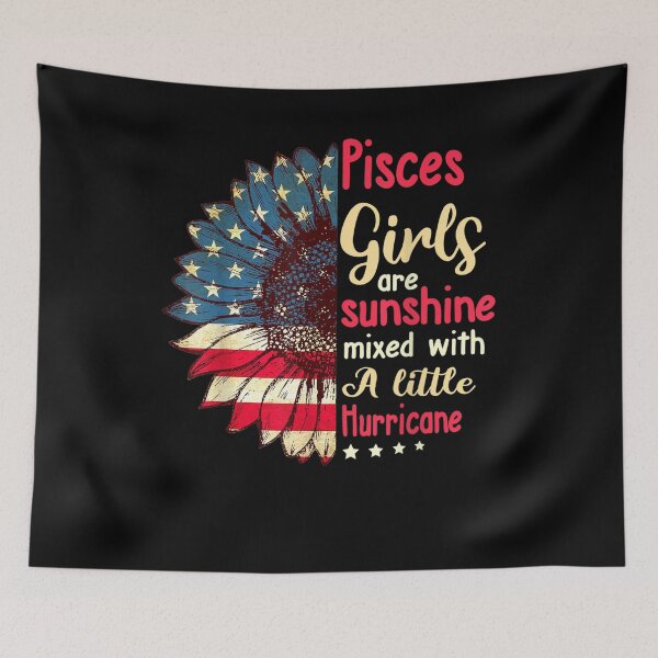 Item preview, Pisces Girls Are Sunshine Mixed With A Little Hurricane designed and sold by melisenda.