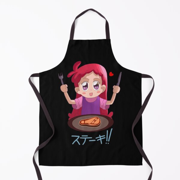 Item preview, Doremi Harukaze from Magical Doremi eating a steak designed and sold by GaiaSoldier.