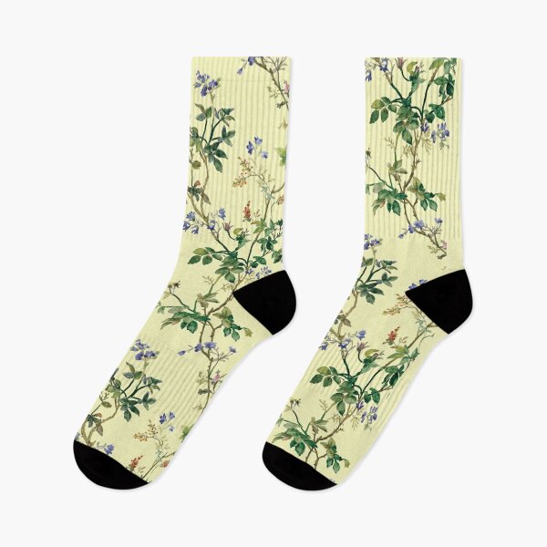 Item preview, Copy of Water Floral Leaves Pattern_Yellow designed and sold by MirabellStories.